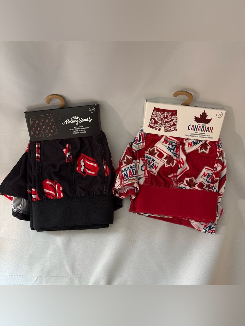Boxer Briefs The Rolling Stones & Molson Canadian Size Large